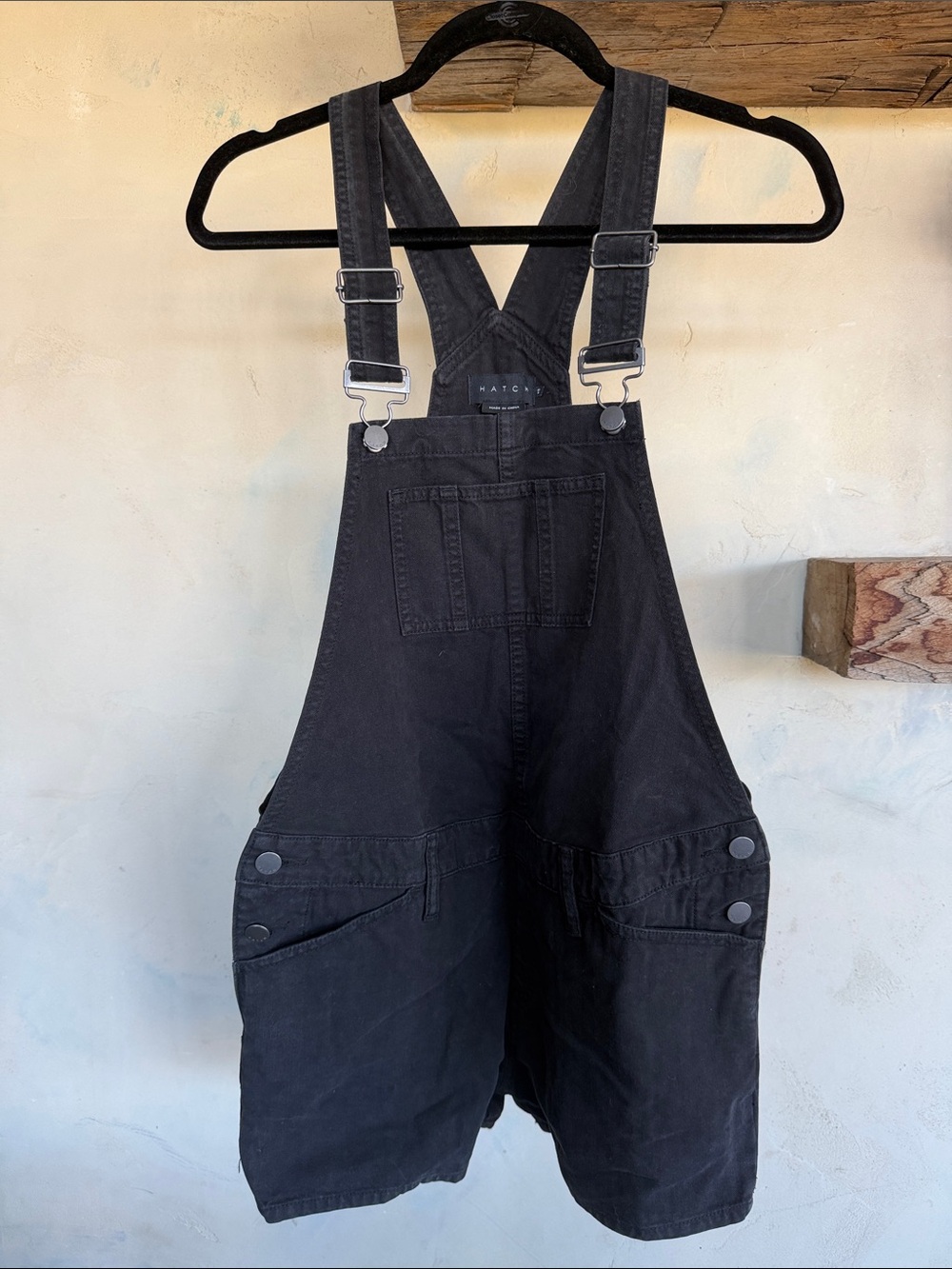 Hatch Maternity Overall Shorts